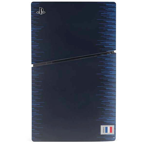 France Soccer Flag PS5 Slim Digital Edition Console Skin